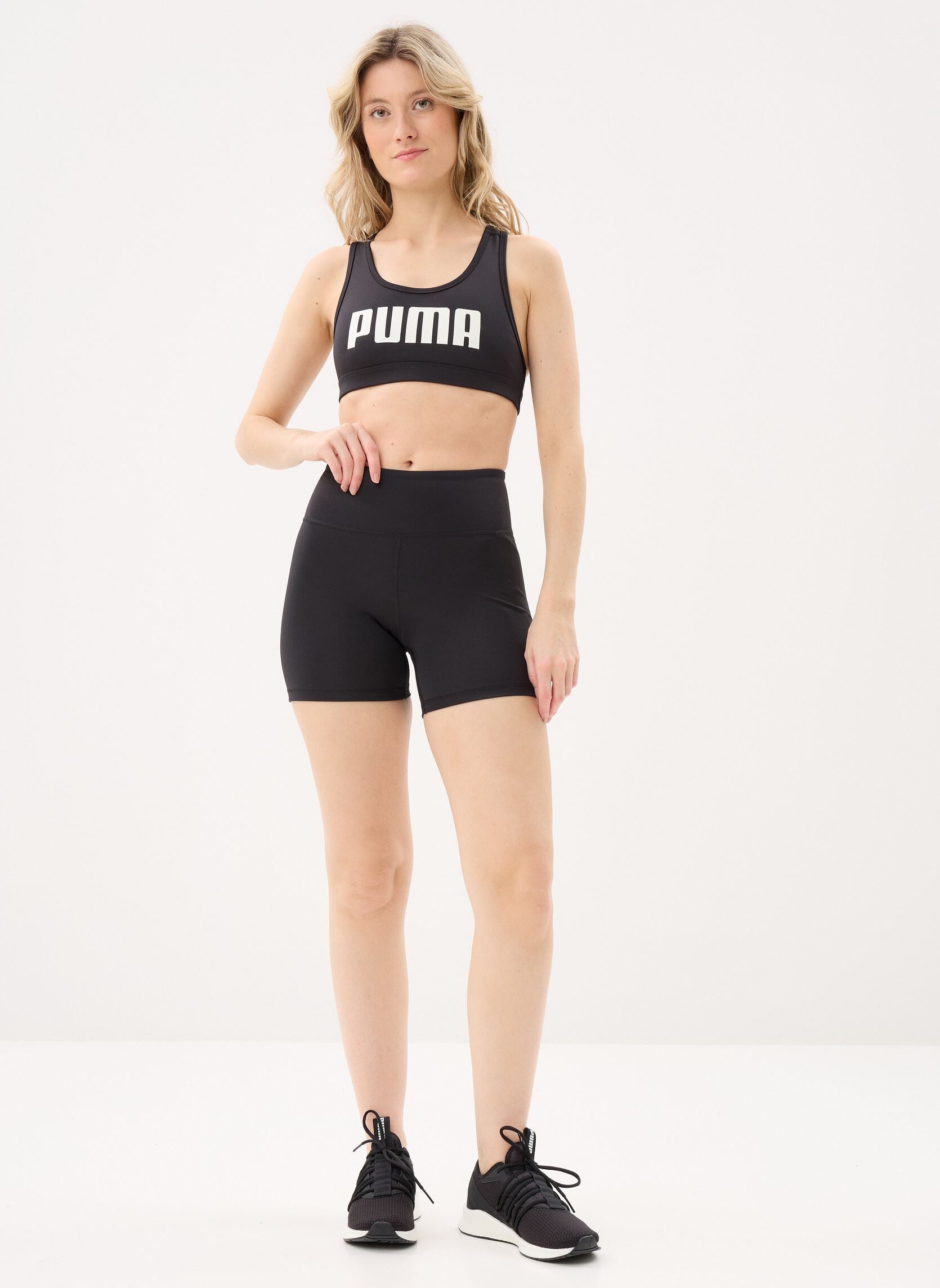 Sport-BHs 4KEEPS Bra - Puma Logo damen schwarz Puma Sport-BHs 4KEEPS Bra - Puma Logo damen schwarz PUMA BLACK-WHITE PUMA