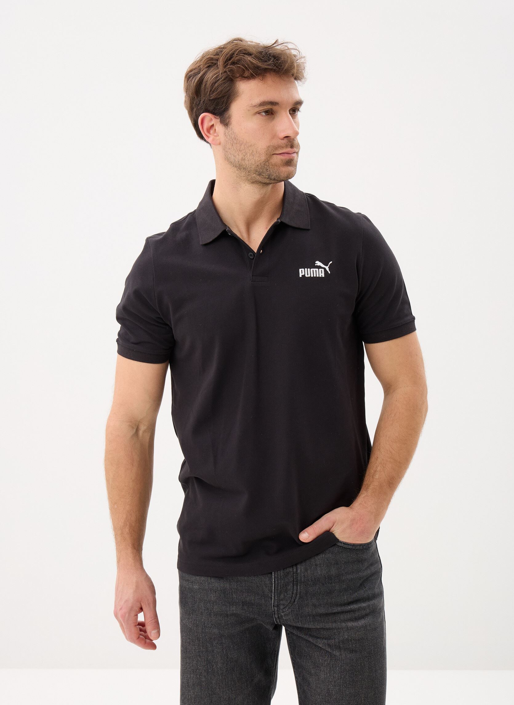 Vêtements Puma ESS No. 1 Logo Pique Polo pour