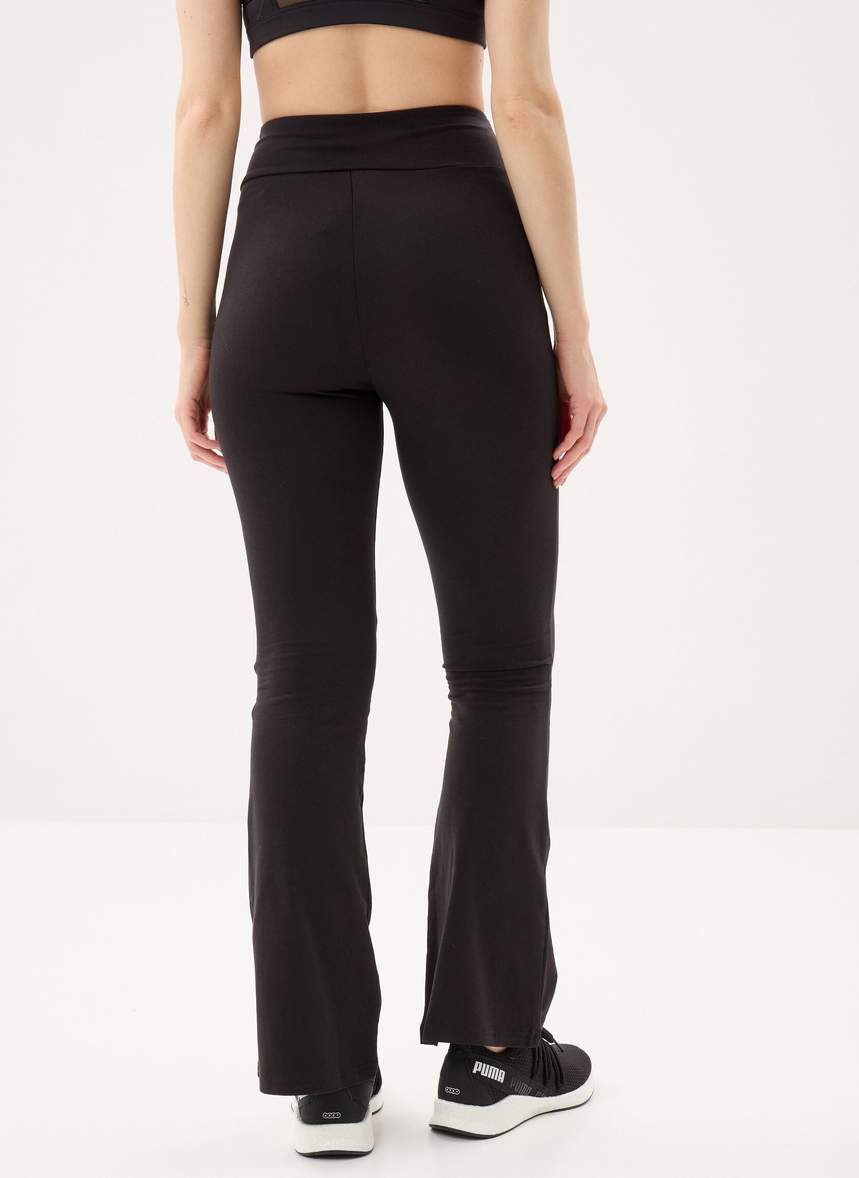 Leggings ESS High-Waist Flared Leggings donna nero Puma Leggings ESS High-Waist Flared Leggings donna nero Puma Black