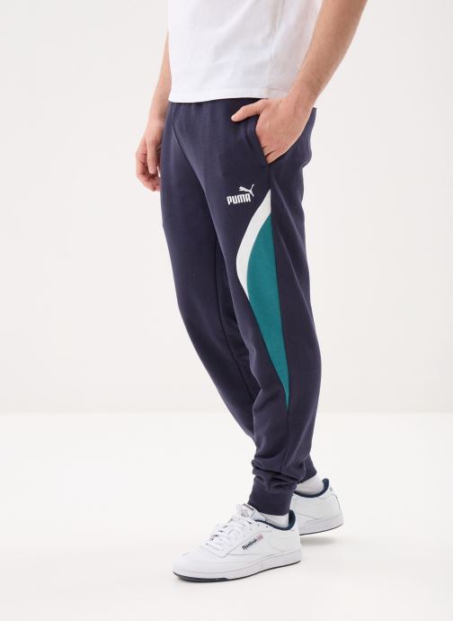 Puma Joggings ESS BLOCK Sweatpants TR cl homme bleu