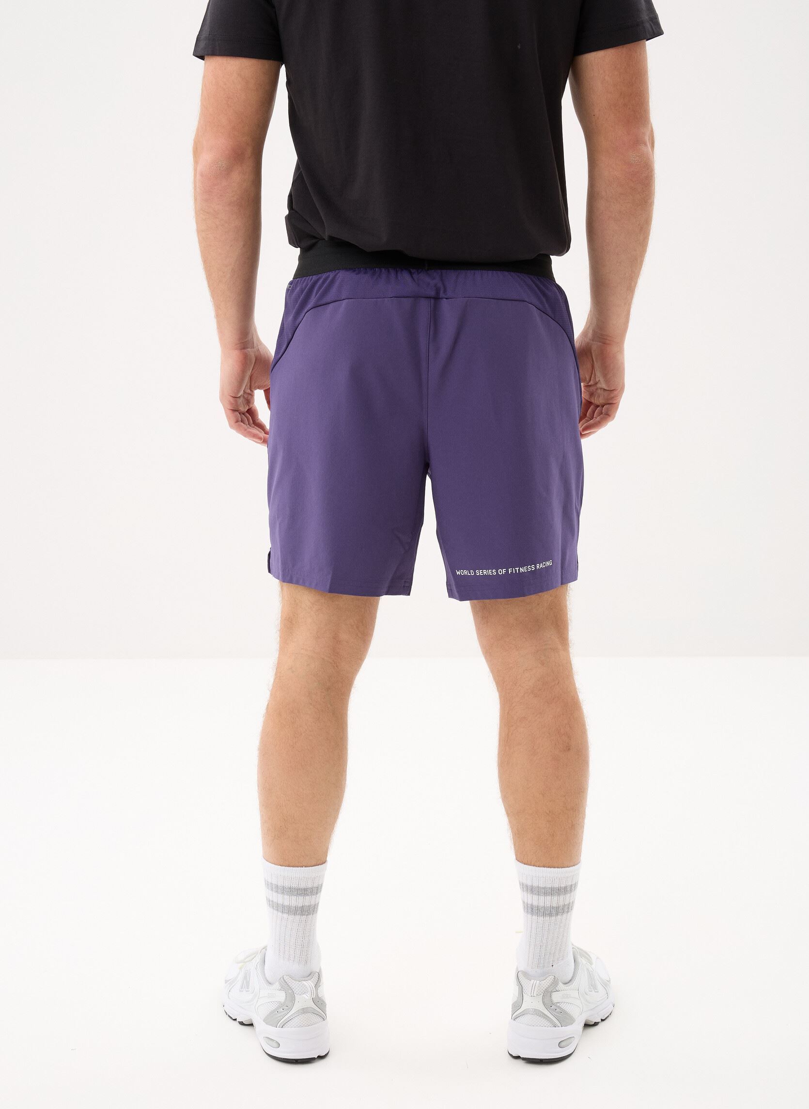 Shorts de sport M PUMA x HYROX Woven homme violet Puma Shorts de sport M PUMA x HYROX Woven homme violet Deep Plum