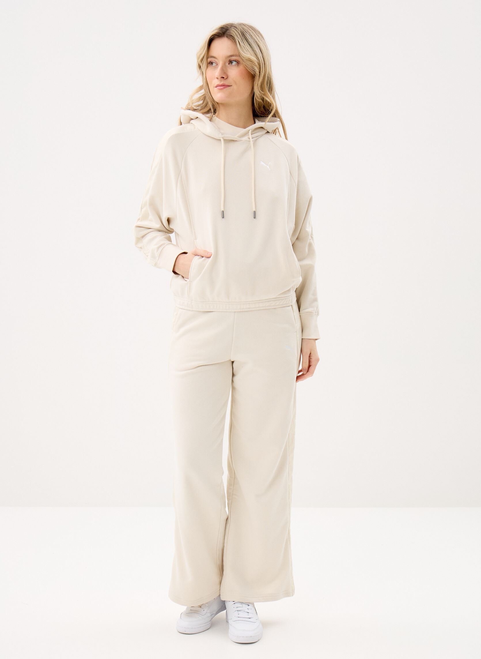 Kapuzenpullover HER Oversized Hoodie TR damen weiß Puma Kapuzenpullover HER Oversized Hoodie TR damen weiß ALPINE SNOW