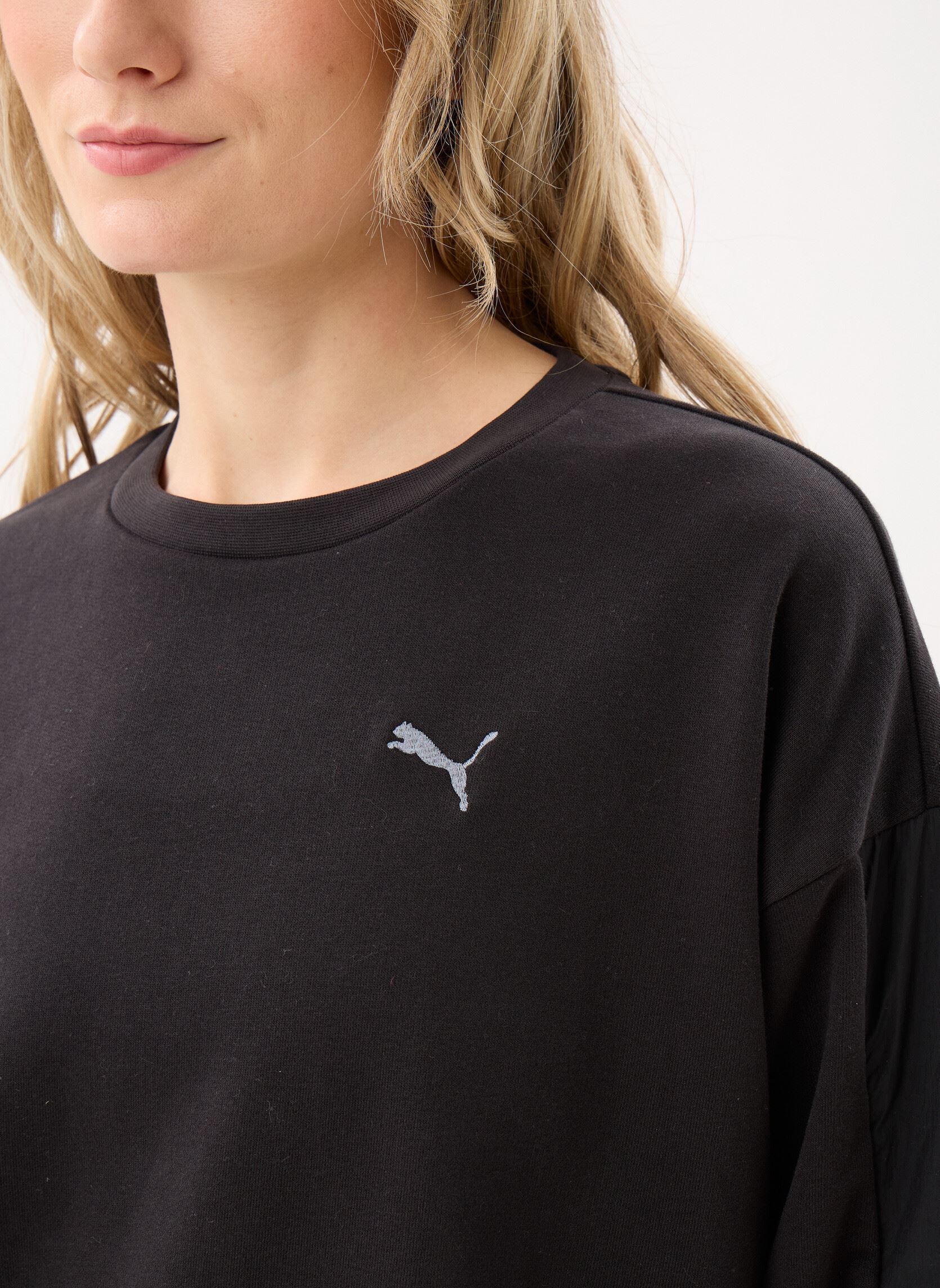 Sweatshirts HER Relaxed Crew TR femme noir Puma Sweatshirts HER Relaxed Crew TR femme noir Puma Black