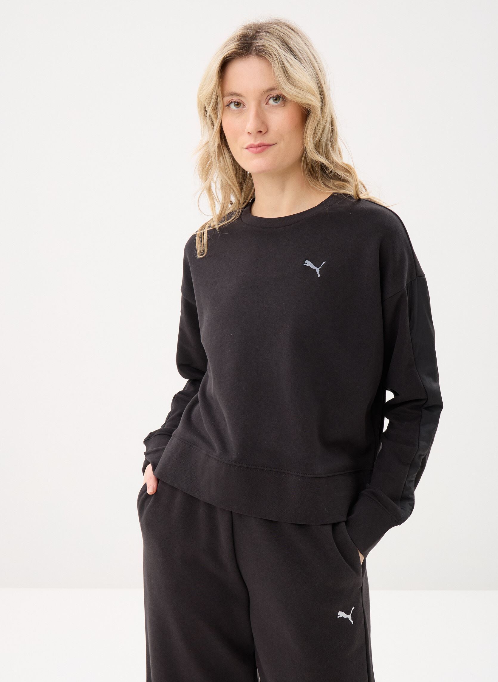 Vêtements Puma HER Relaxed Crew TR pour Femme