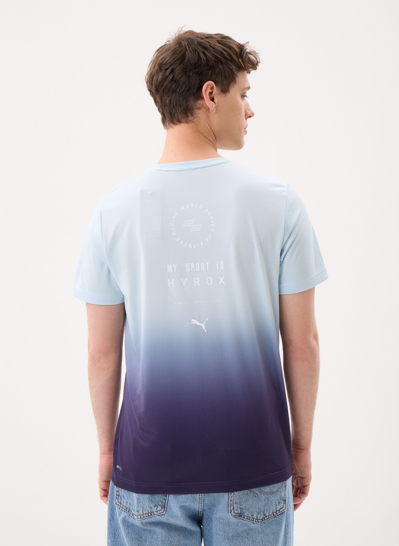 Tee-shirts manches courtes M PUMA X HYROX POLY GRAPHIC TEE-SHIRT homme violet Puma Tee-shirts manches courtes M PUMA X HYROX POLY GRAPHIC TEE-SHIRT homme violet LUCITE-DEEP PLUM