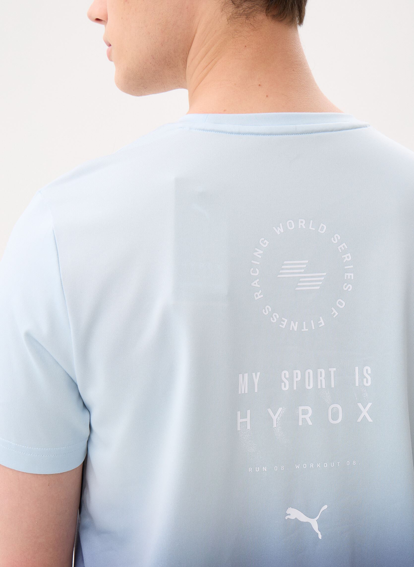 Tee-shirts manches courtes M PUMA X HYROX POLY GRAPHIC TEE-SHIRT homme violet Puma Tee-shirts manches courtes M PUMA X HYROX POLY GRAPHIC TEE-SHIRT homme violet LUCITE-DEEP PLUM