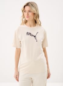Tee-shirts manches courtes ESS GRAPHIC Animal Relaxed Tee-Shirt femme blanc Puma Tee-shirts manches courtes ESS GRAPHIC Animal Relaxed Tee-Shirt femme blanc ALPINE SNOW