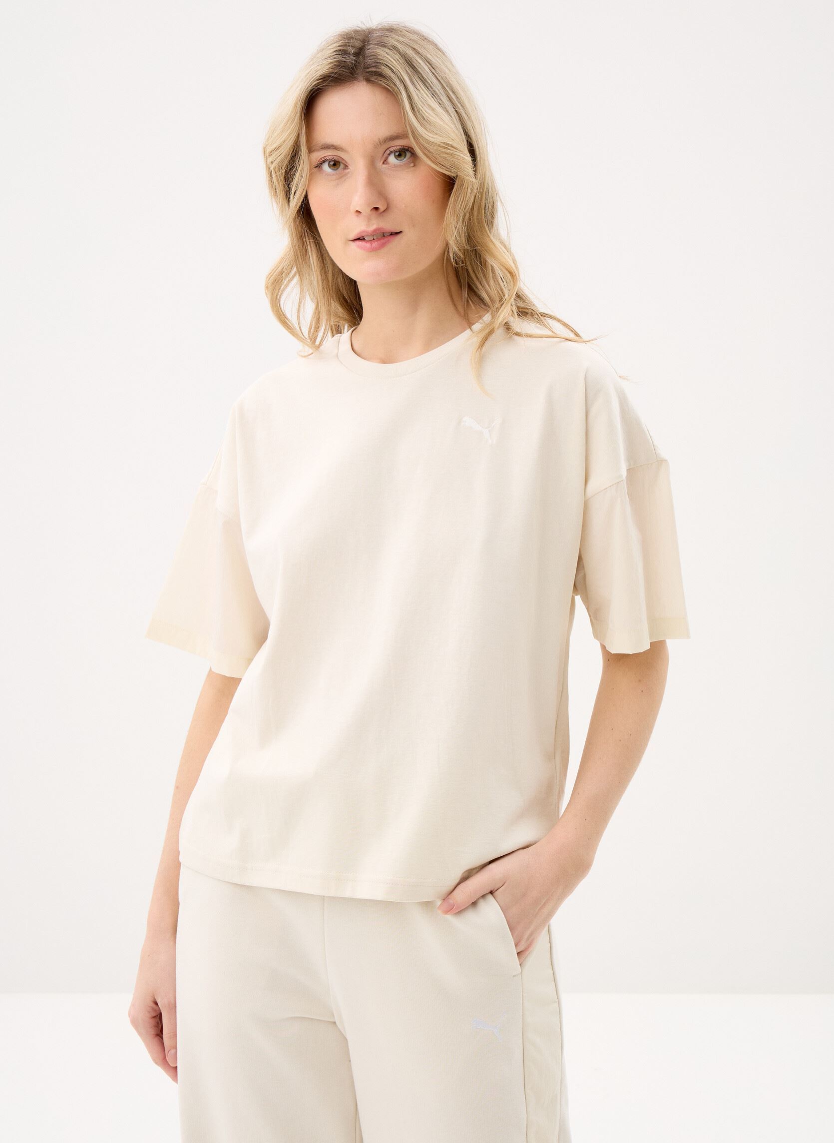 PUMA T shirt oversize HER Femme Vêtements - vue 4