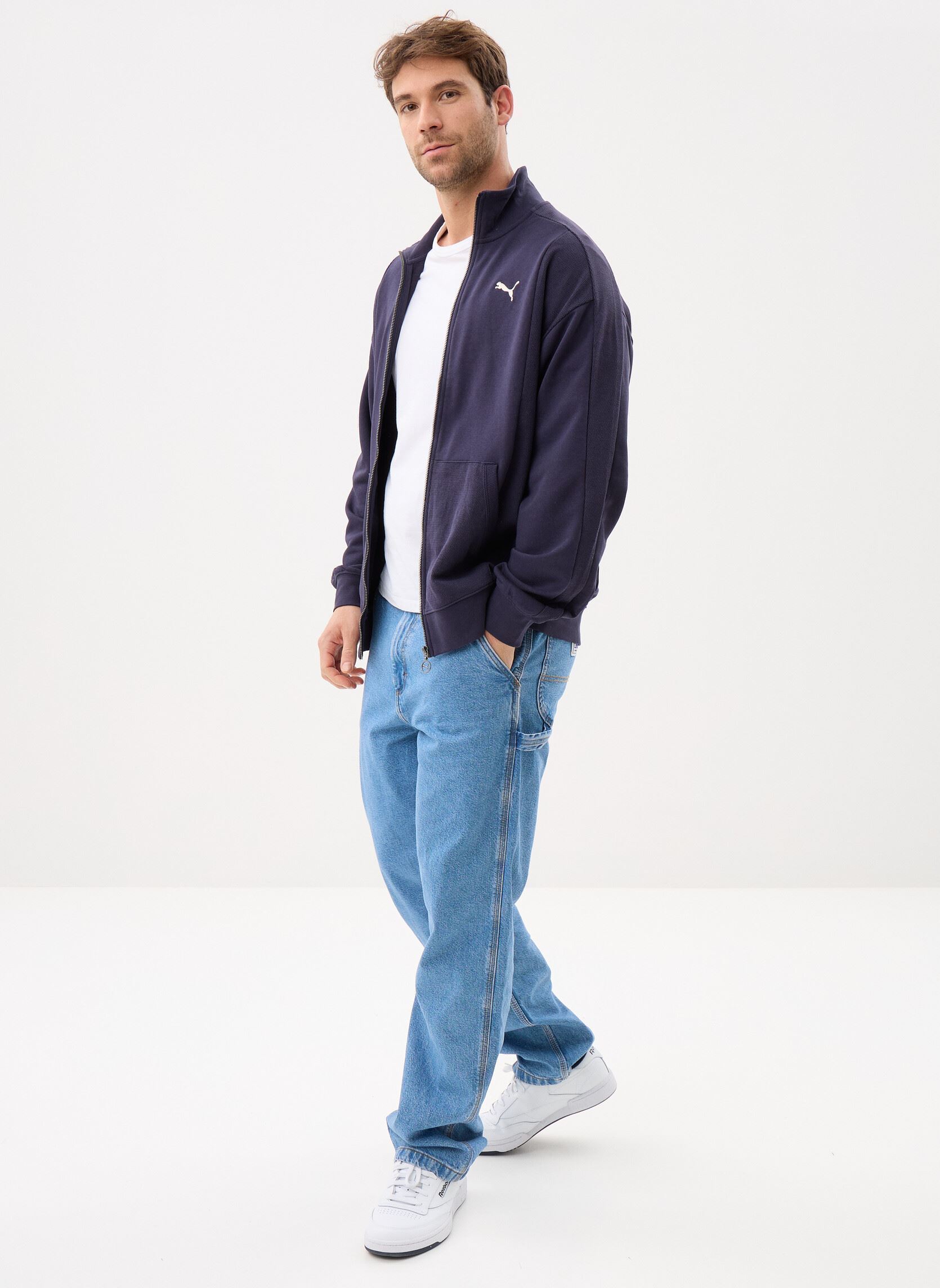 Vestes de survêtement PUMA CLASS Relaxed Pinnacle Track Jacket homme bleu Puma Vestes de survêtement PUMA CLASS Relaxed Pinnacle Track Jacket homme bleu New Navy