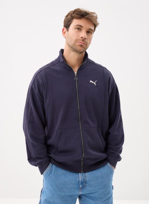 Puma Vestes de survêtement PUMA CLASS Relaxed Pinnacle Track Jacket homme bleu
