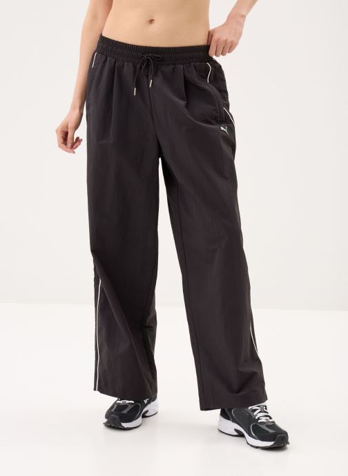 Puma Jogginghosen T7 Piping Relaxed Woven Track Pants op damen schwarz