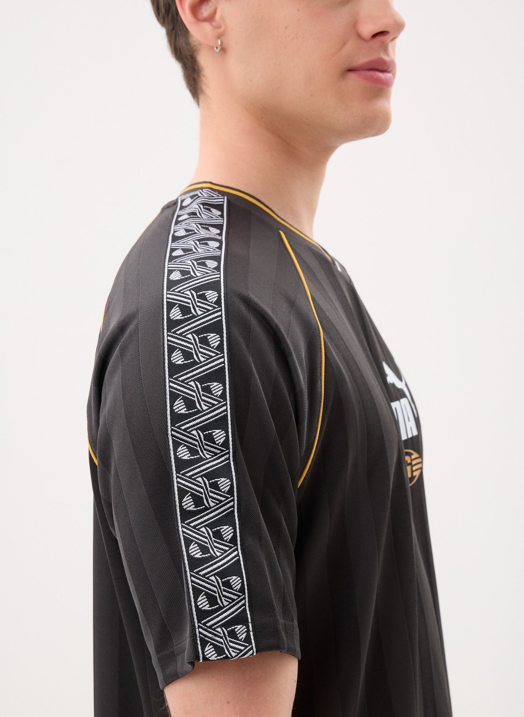 Korte mouwen polo's KING Relaxed Football Jersey heren zwart Puma Korte mouwen polo's KING Relaxed Football Jersey heren zwart Puma Black