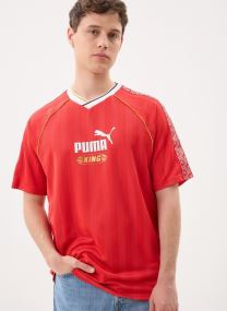 Kurzarm-Poloshirts KING Relaxed Football Jersey herren rot Puma Kurzarm-Poloshirts KING Relaxed Football Jersey herren rot For All Time Red
