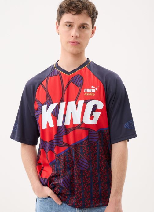 Puma Polos manches courtes KING Extravaganza Jersey homme bleu