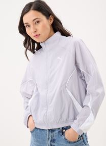 Trainingsjacken PUMA SPORT Relaxed Woven Full-Zip damen grau