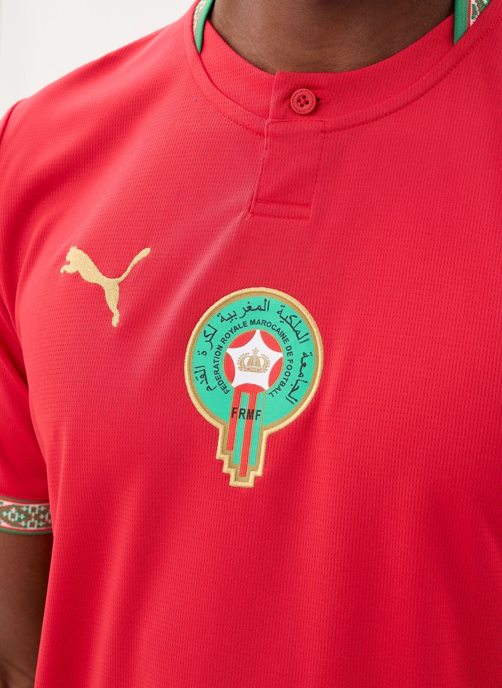 Poloshirts FRMF Home Jersey Replica PE26 herren rot Puma Poloshirts FRMF Home Jersey Replica PE26 herren rot Fast Red-Victory Gold