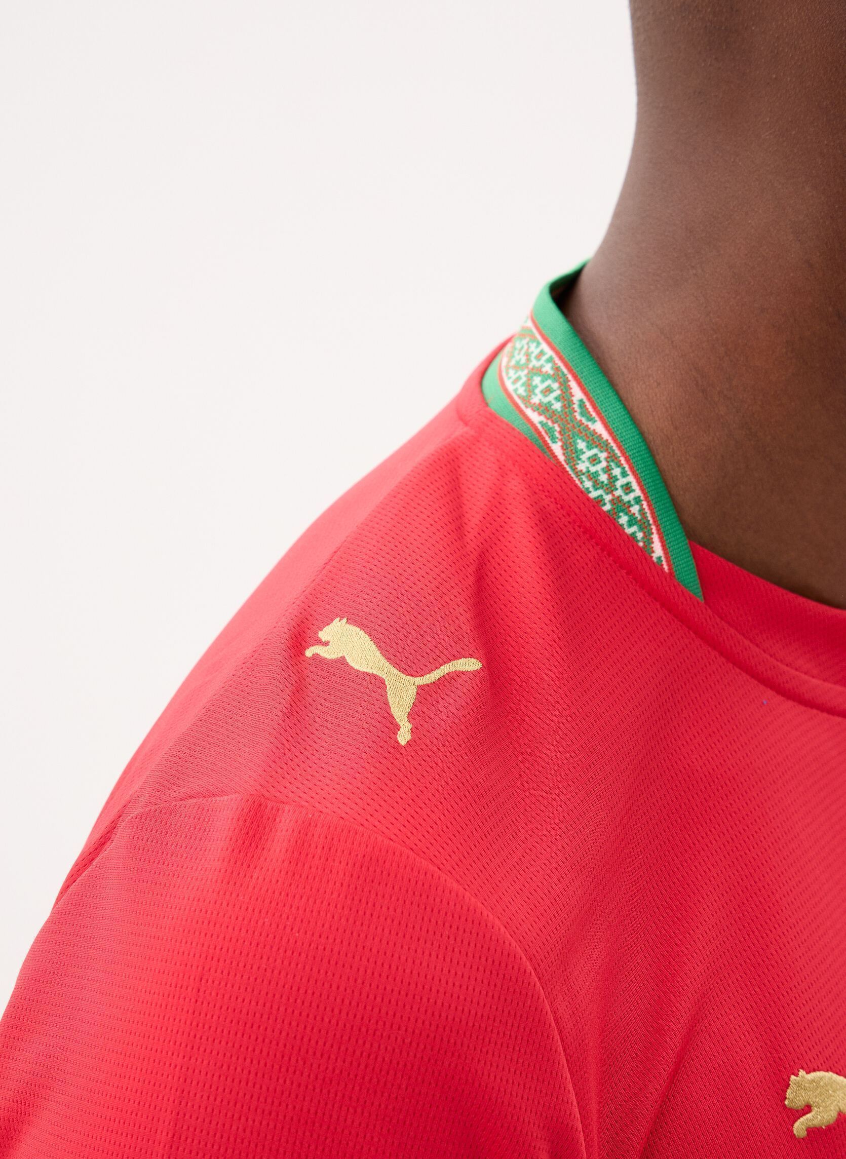 Poloshirts FRMF Home Jersey Replica PE26 herren rot Puma Poloshirts FRMF Home Jersey Replica PE26 herren rot Fast Red-Victory Gold
