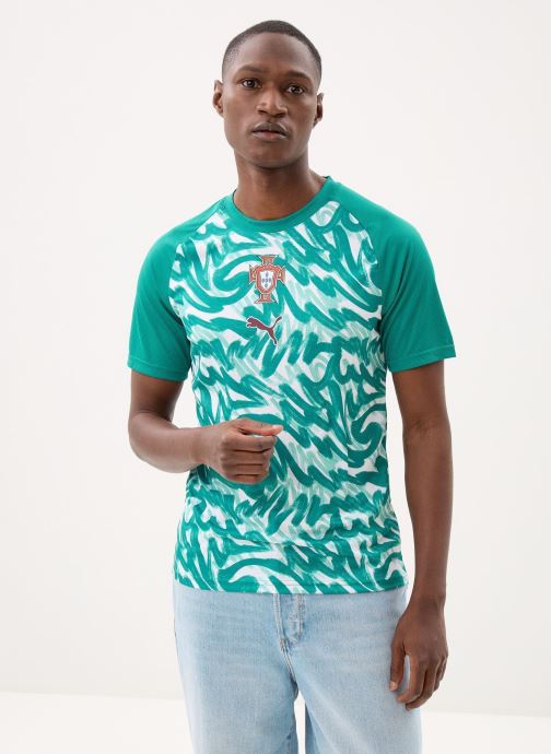 Puma Polos FPF Warm Up Jersey homme vert