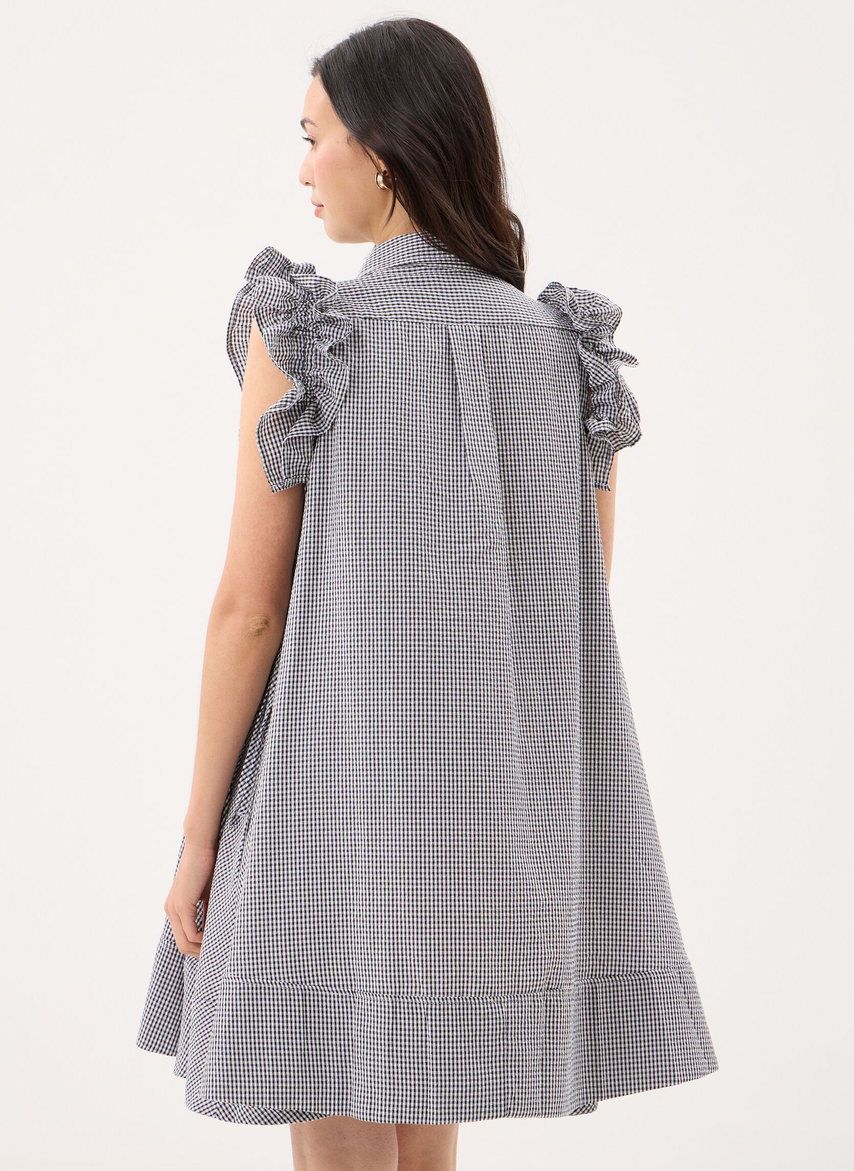 Robes Young Ladies Woven Dress EL934EP femme noir Lili Sidonio Robes Young Ladies Woven Dress EL934EP femme noir BLACK