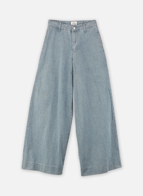 Lili Sidonio Pantalons larges Young Ladies Woven Pants ELF1008EP femme bleu