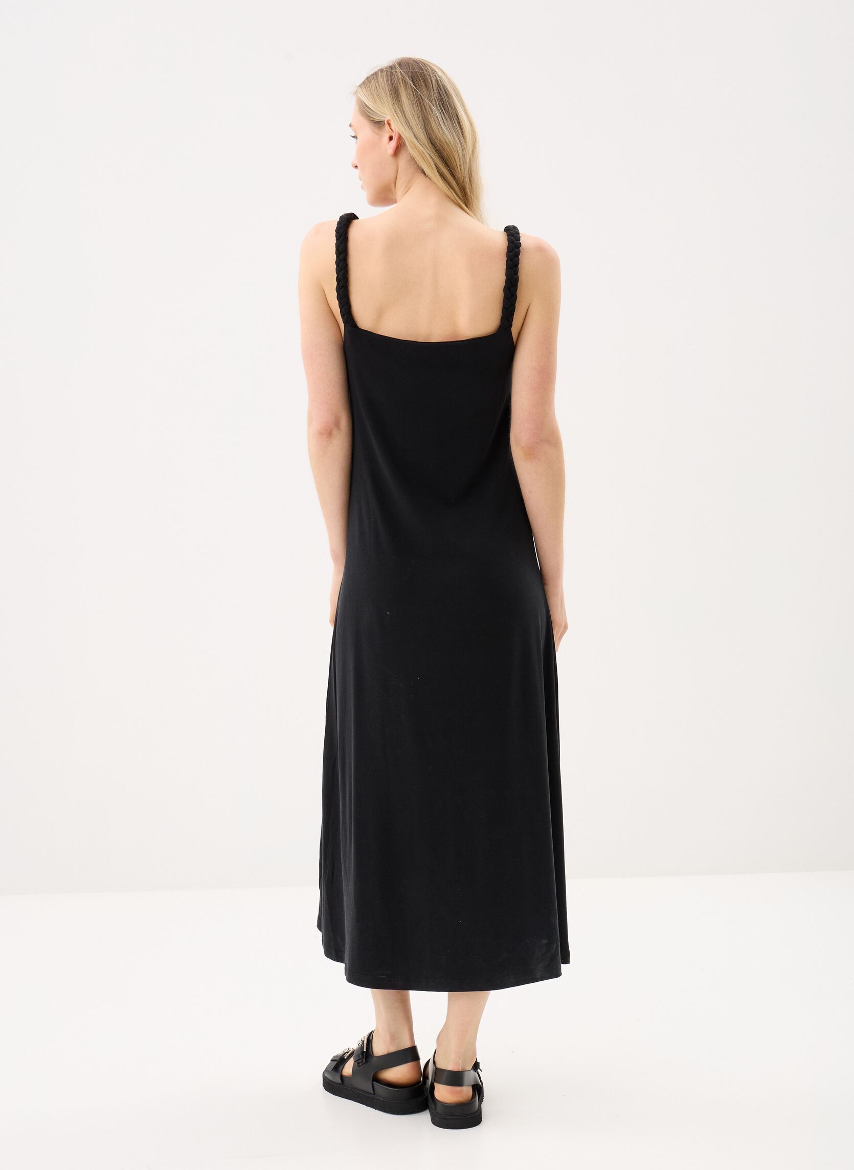 Kleider Young Ladies Knitted Dress ELF1029EE damen schwarz Lili Sidonio Kleider Young Ladies Knitted Dress ELF1029EE damen schwarz BLACK