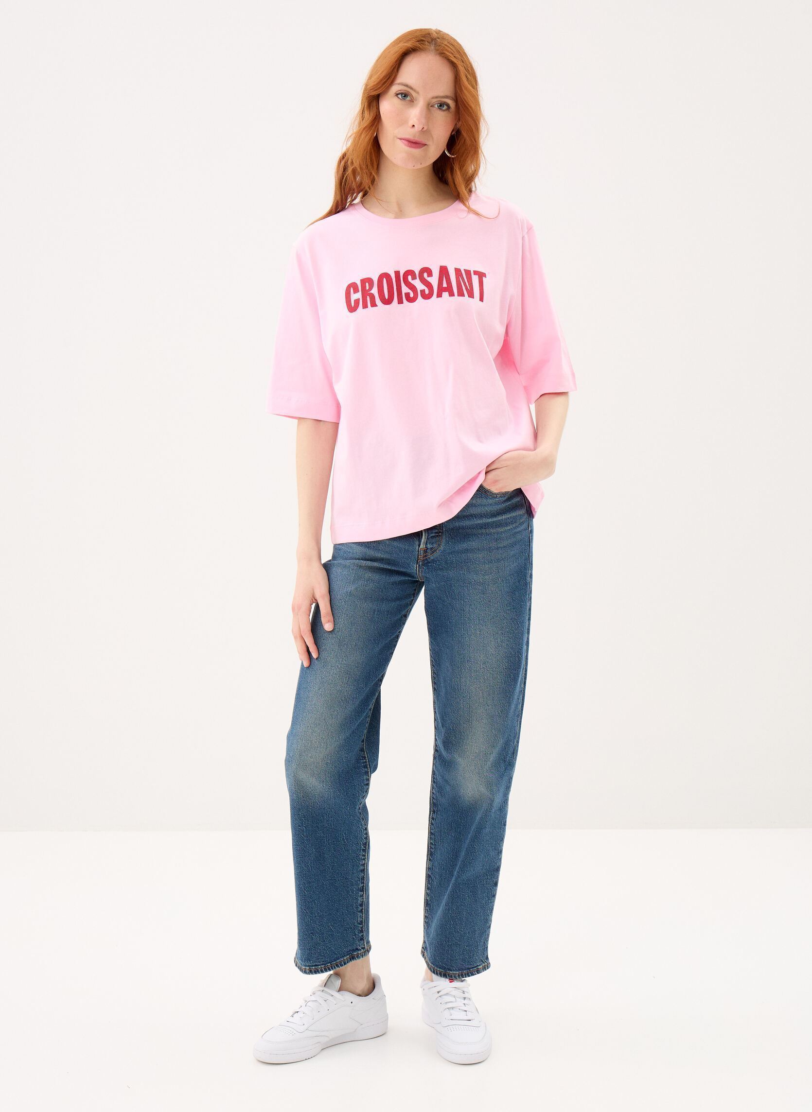 Tee-shirts Young Ladies Knitted Tee ELF1031EP femme rose Lili Sidonio Tee-shirts Young Ladies Knitted Tee ELF1031EP femme rose PINK