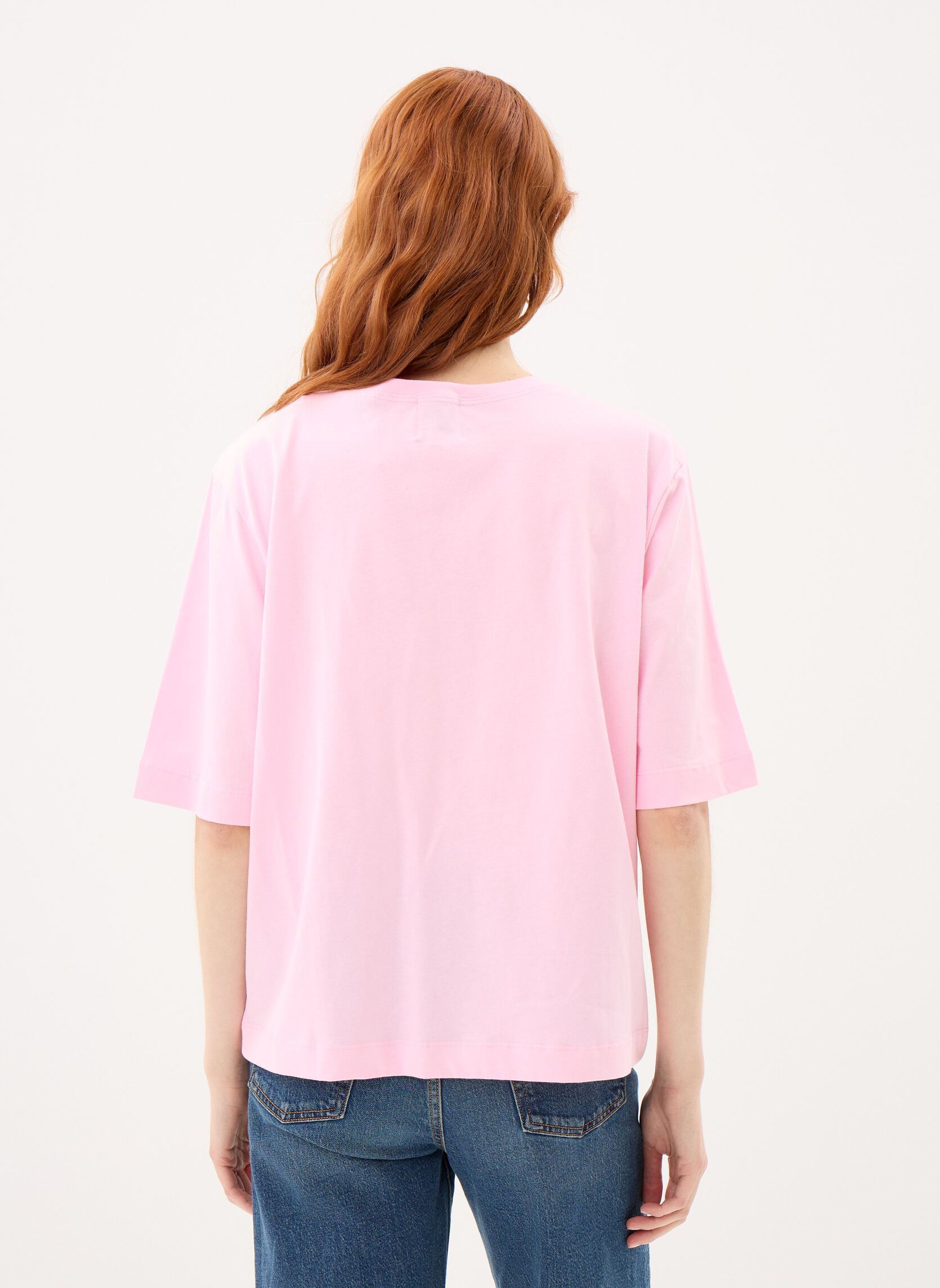 Tee-shirts Young Ladies Knitted Tee ELF1031EP femme rose Lili Sidonio Tee-shirts Young Ladies Knitted Tee ELF1031EP femme rose PINK