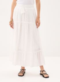 Midi-Röcke Young Ladies Woven Skirt GL709EE damen weiß Lili Sidonio Midi-Röcke Young Ladies Woven Skirt GL709EE damen weiß WHITE
