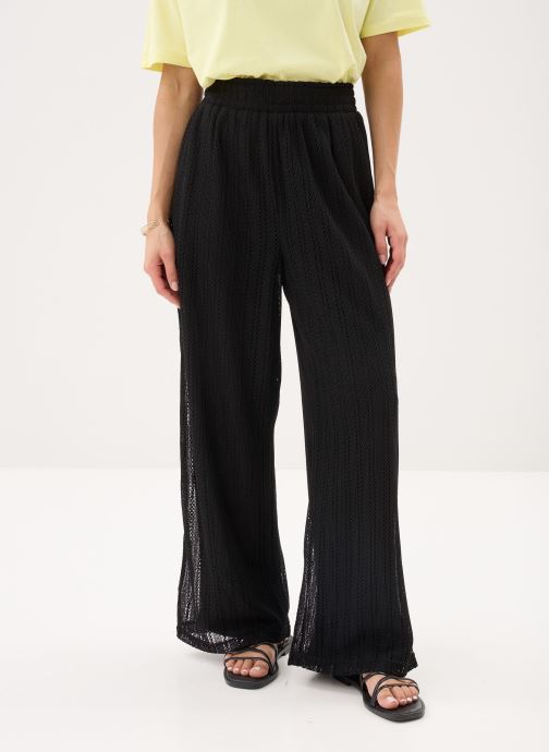 Lili Sidonio Wijde broeken Young Ladies Knitted Pants GL714BEE dames zwart