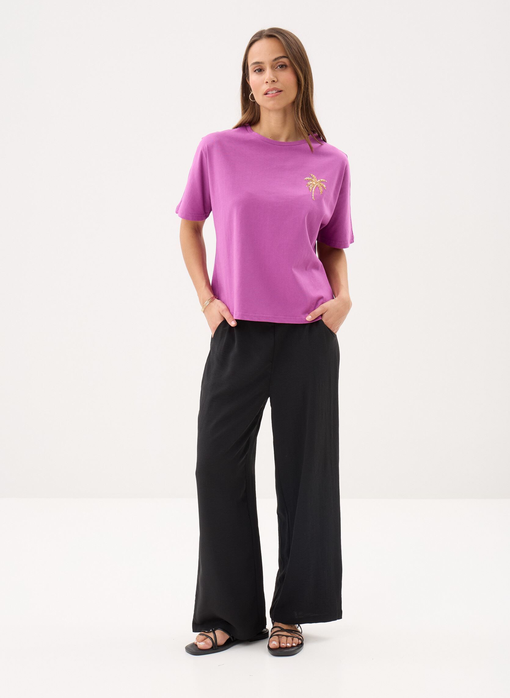 Weite Hosen Young Ladies Woven Pants GL716EP damen schwarz Lili Sidonio Weite Hosen Young Ladies Woven Pants GL716EP damen schwarz BLACK