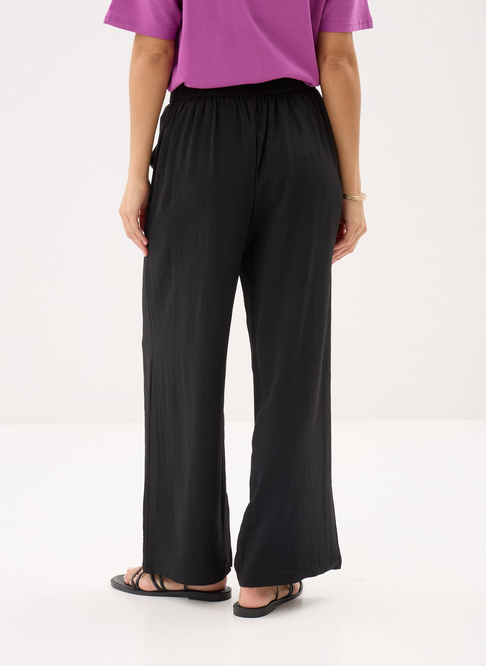 Weite Hosen Young Ladies Woven Pants GL716EP damen schwarz Lili Sidonio Weite Hosen Young Ladies Woven Pants GL716EP damen schwarz BLACK