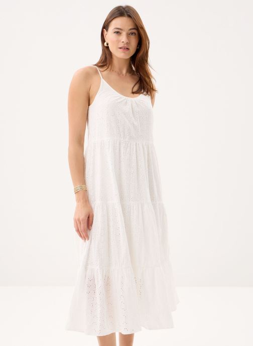 Lili Sidonio Lange jurken Young Ladies Woven Dress GL729EE dames wit