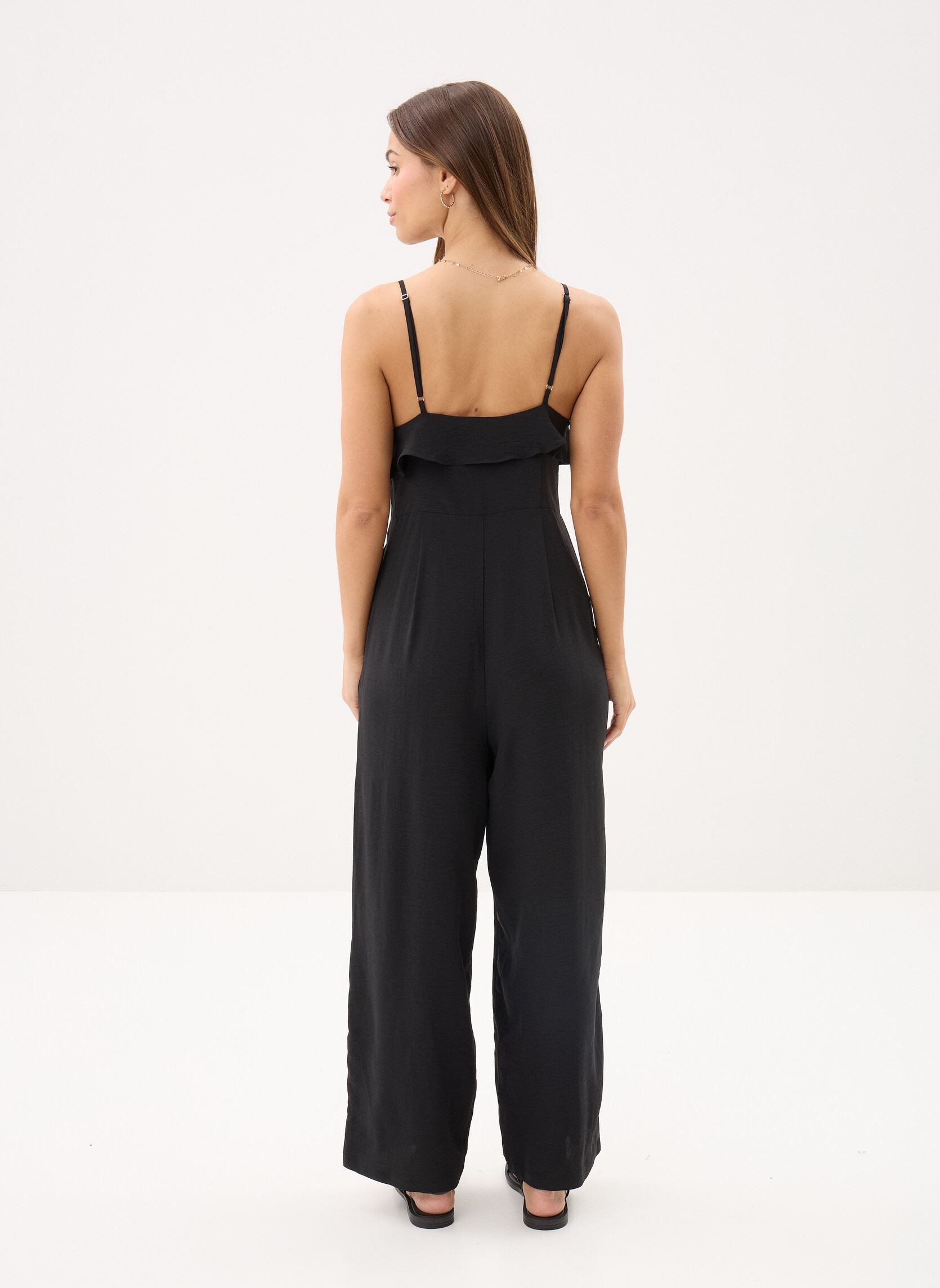Combinaisons pantalon Young Ladies Woven Jumpsuit GL735EP femme noir Lili Sidonio Combinaisons pantalon Young Ladies Woven Jumpsuit GL735EP femme noir BLACK