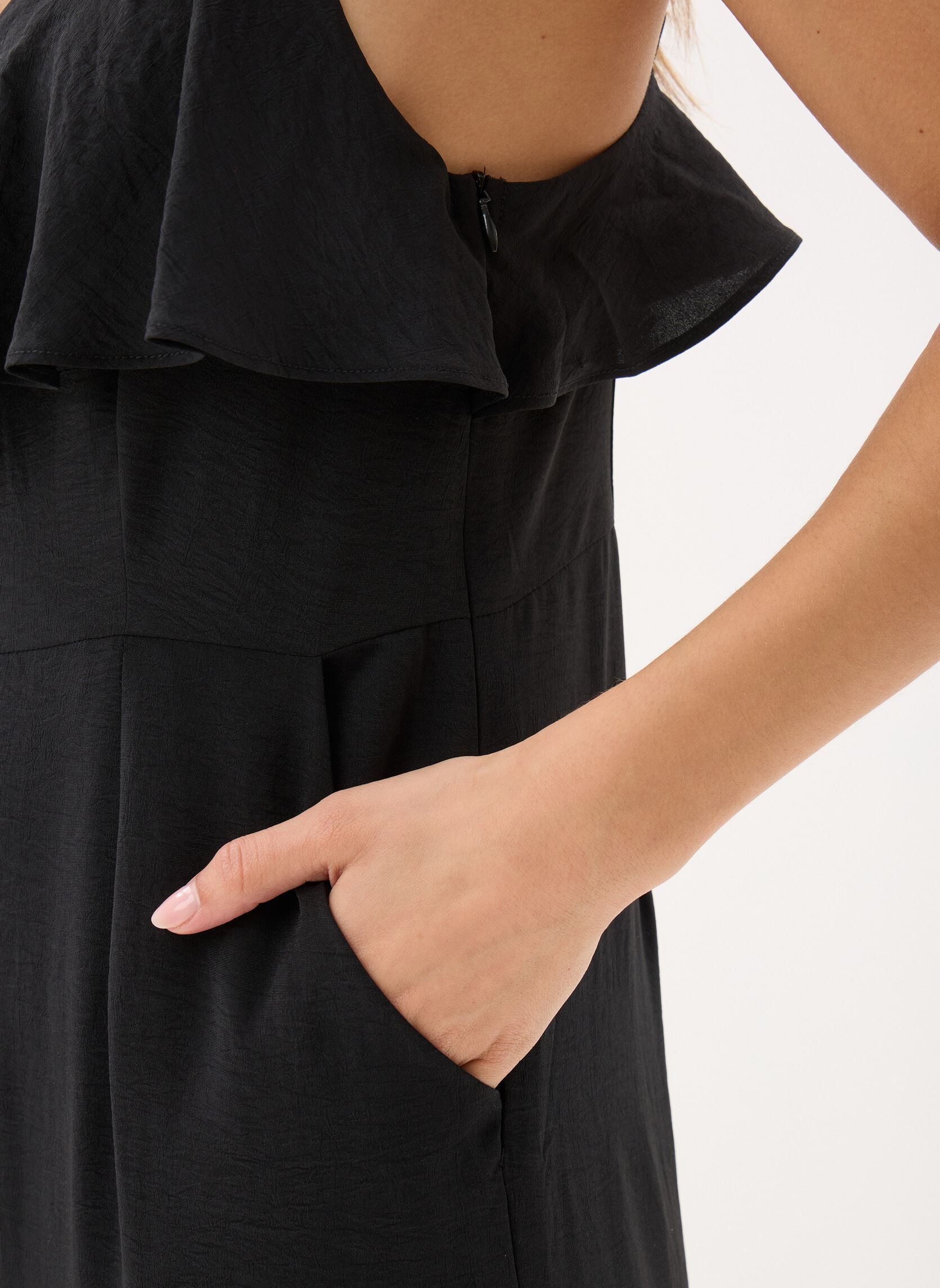 Combinaisons pantalon Young Ladies Woven Jumpsuit GL735EP femme noir Lili Sidonio Combinaisons pantalon Young Ladies Woven Jumpsuit GL735EP femme noir BLACK