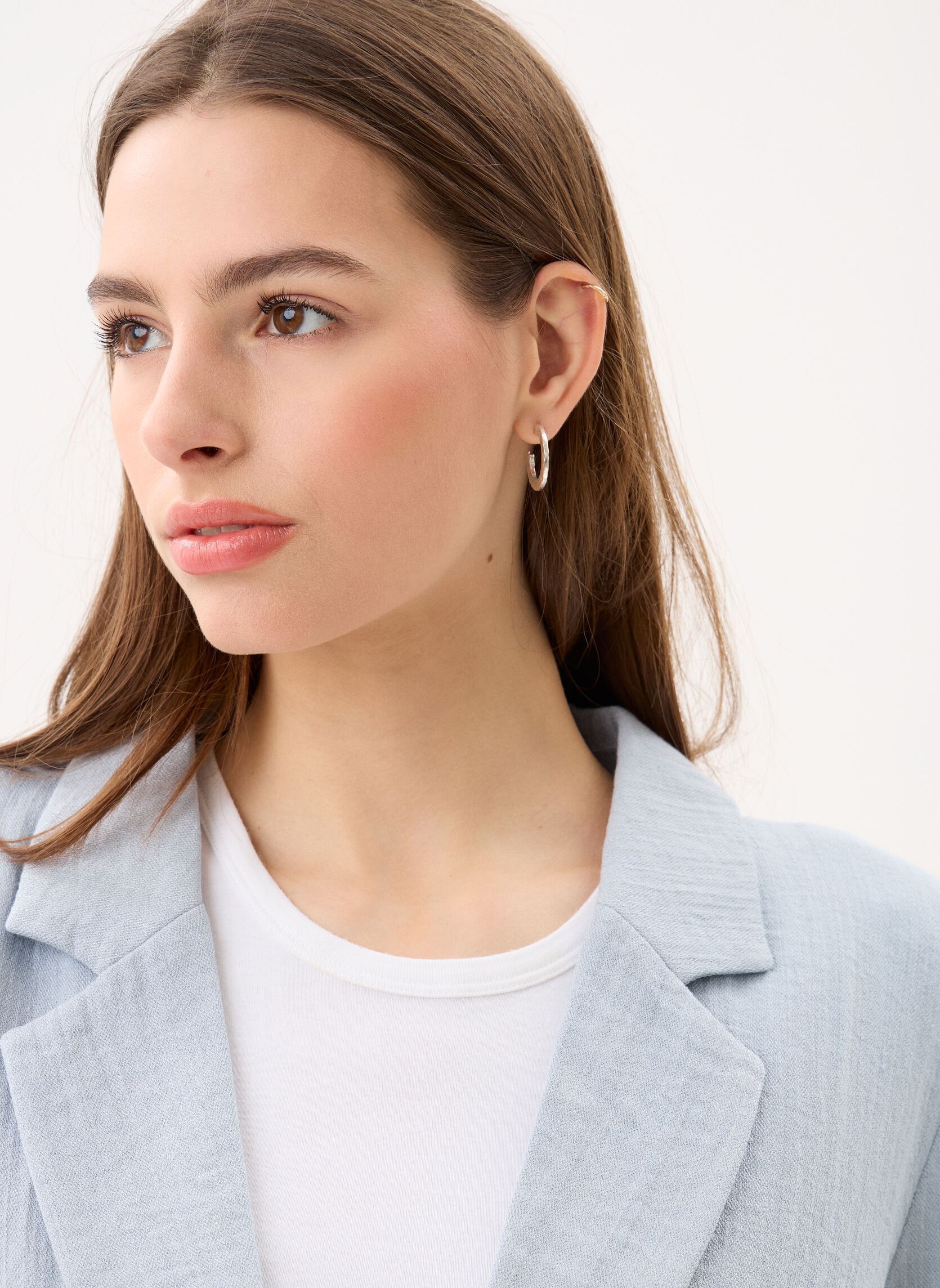 Vestes de blazer Young Ladies Woven Blazer GLF101EE femme bleu Lili Sidonio Vestes de blazer Young Ladies Woven Blazer GLF101EE femme bleu LIGHT BLUE
