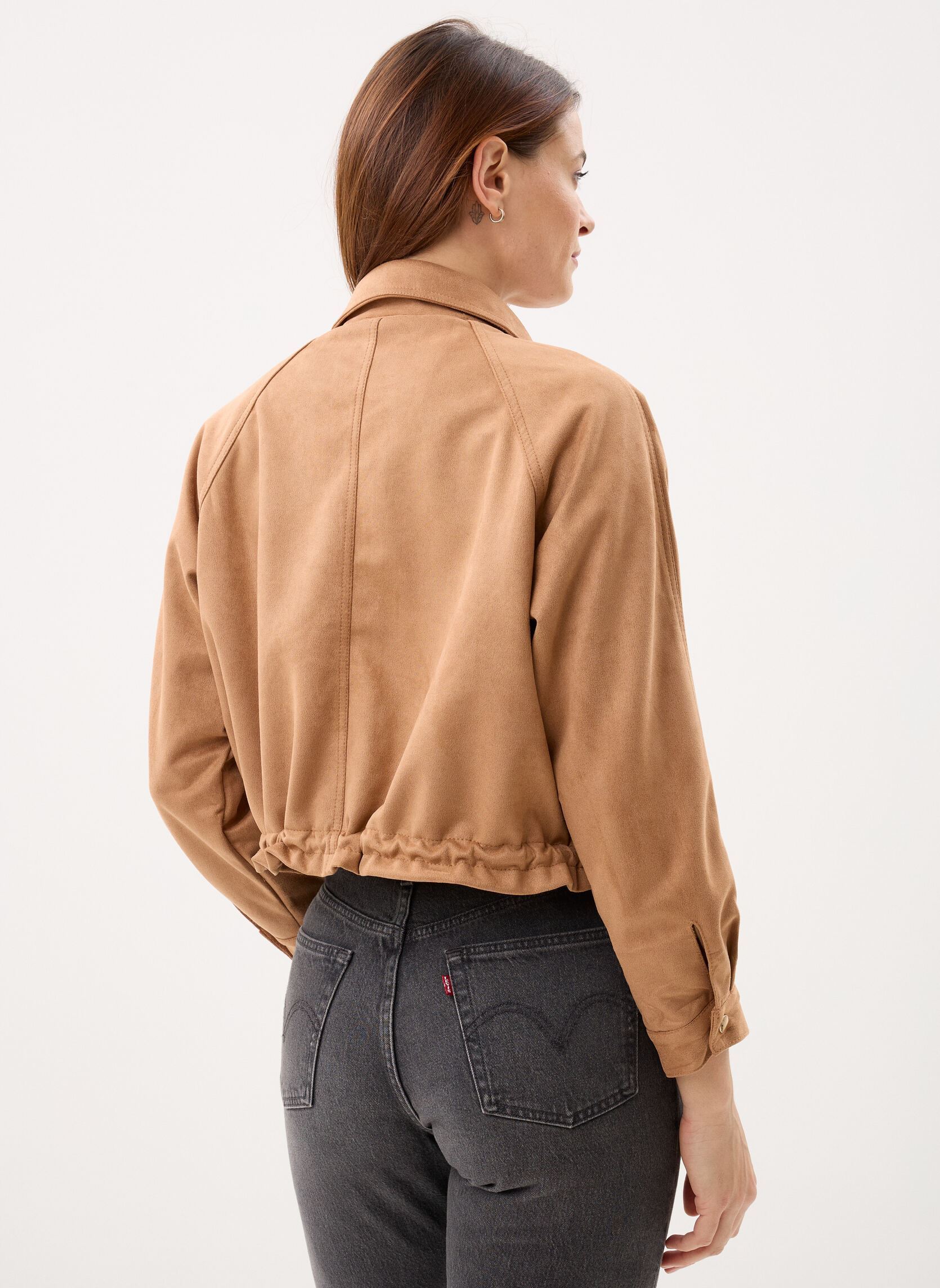 Vestes Young Ladies Woven Jacket HAL64EP femme marron Lili Sidonio Vestes Young Ladies Woven Jacket HAL64EP femme marron CAMEL