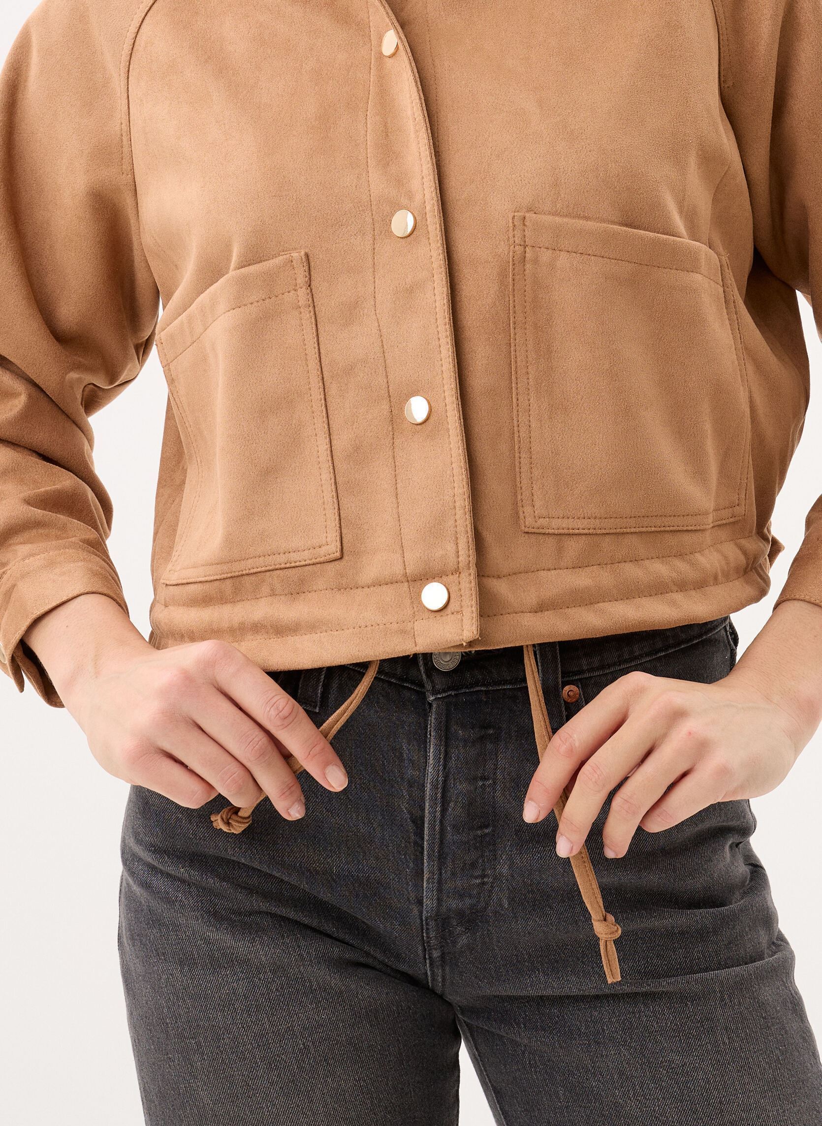 Vestes Young Ladies Woven Jacket HAL64EP femme marron Lili Sidonio Vestes Young Ladies Woven Jacket HAL64EP femme marron CAMEL