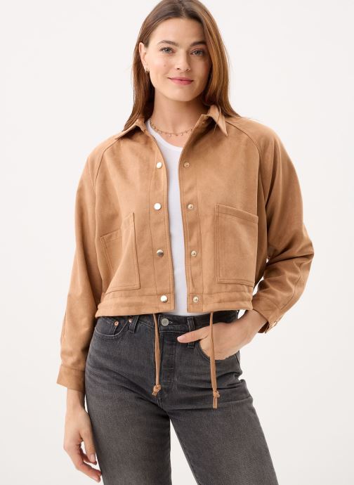 Lili Sidonio Vestes Young Ladies Woven Jacket HAL64EP femme marron