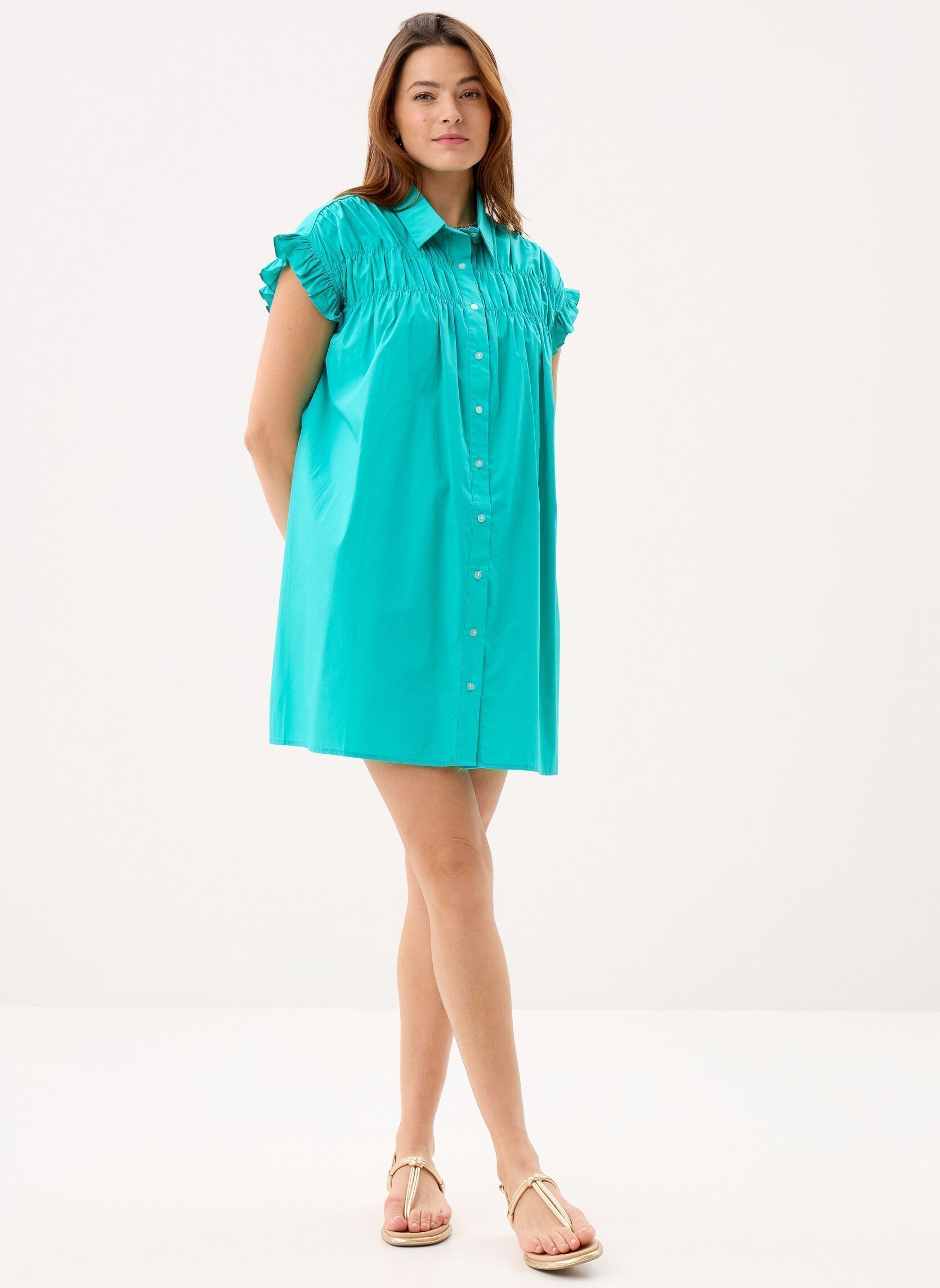 Robes Young Ladies Woven Dress LAL154AEP femme vert Lili Sidonio Robes Young Ladies Woven Dress LAL154AEP femme vert MINT