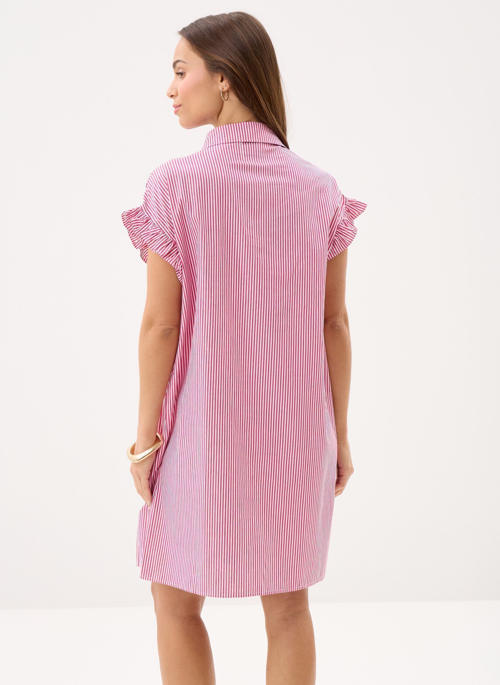 Kleider Young Ladies Woven Dress LAL154DEE damen rot Lili Sidonio Kleider Young Ladies Woven Dress LAL154DEE damen rot RED