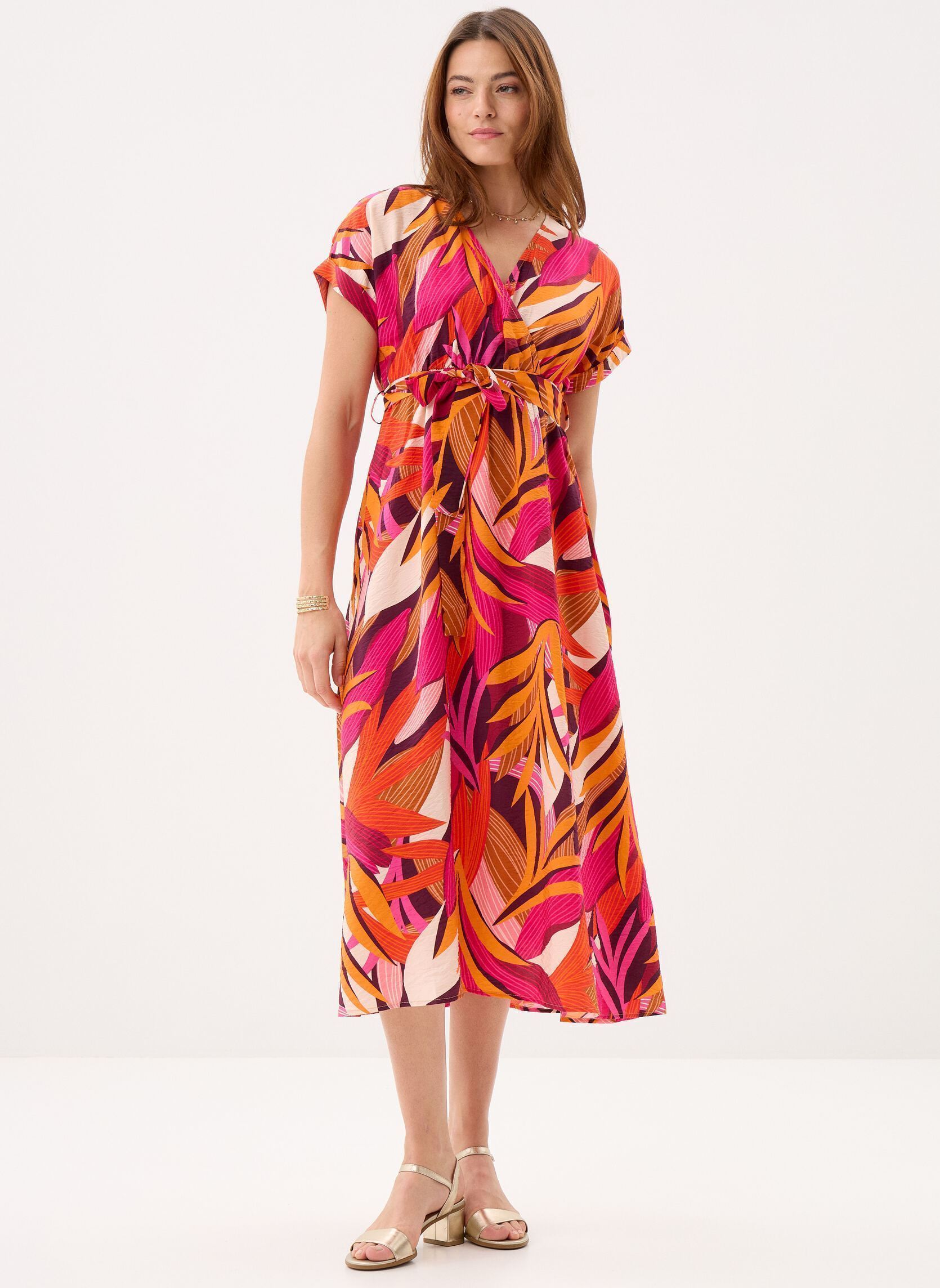 Robes longues Young Ladies Woven Dress LAL640EP femme multicolore Lili Sidonio Robes longues Young Ladies Woven Dress LAL640EP femme multicolore MULTICO MARQUISE