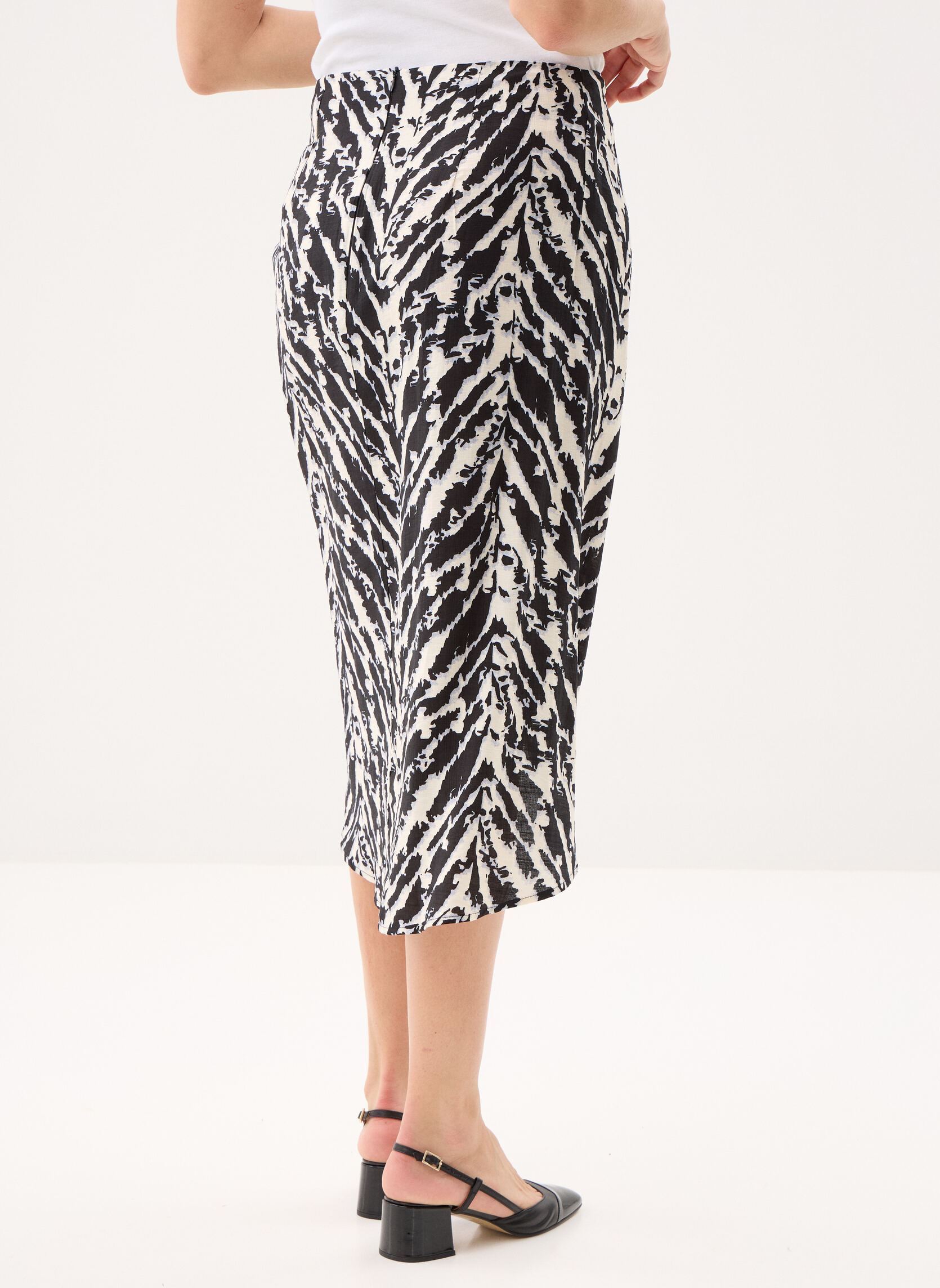Jupes mi-longues Young Ladies Woven Skirt LALS109EP femme noir Lili Sidonio Jupes mi-longues Young Ladies Woven Skirt LALS109EP femme noir BLACK SAINT BARTH