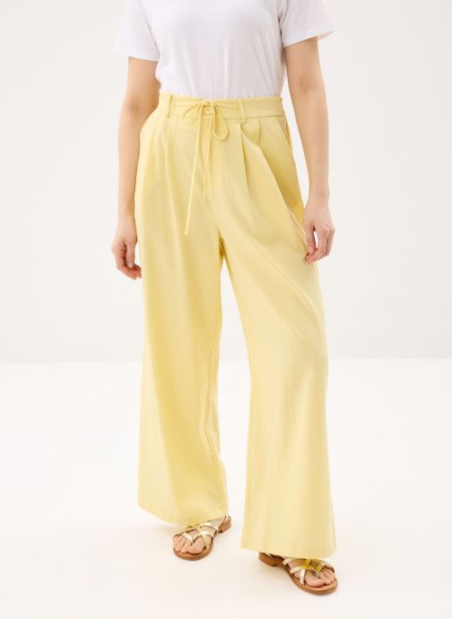 Lili Sidonio Pantalons larges Young Ladies Woven Pants ML72EP femme jaune