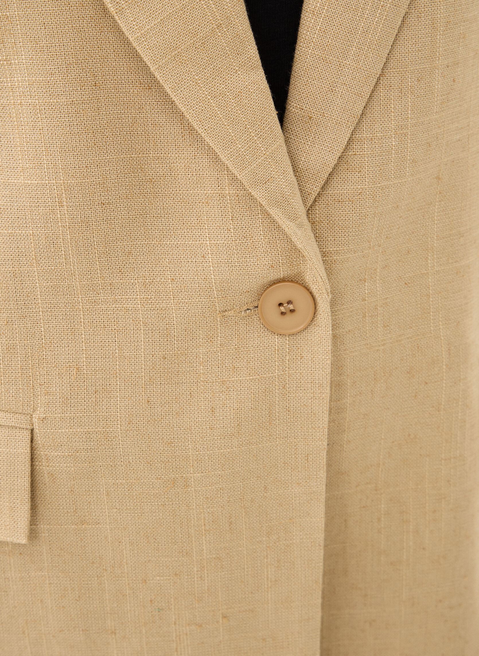Vestes de blazer Young Ladies Woven Blazer PL273EP femme beige Lili Sidonio Vestes de blazer Young Ladies Woven Blazer PL273EP femme beige BEIGE