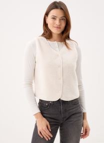 Vestes sans manches Young Ladies Woven Sleeveless Jacket RL7 femme blanc