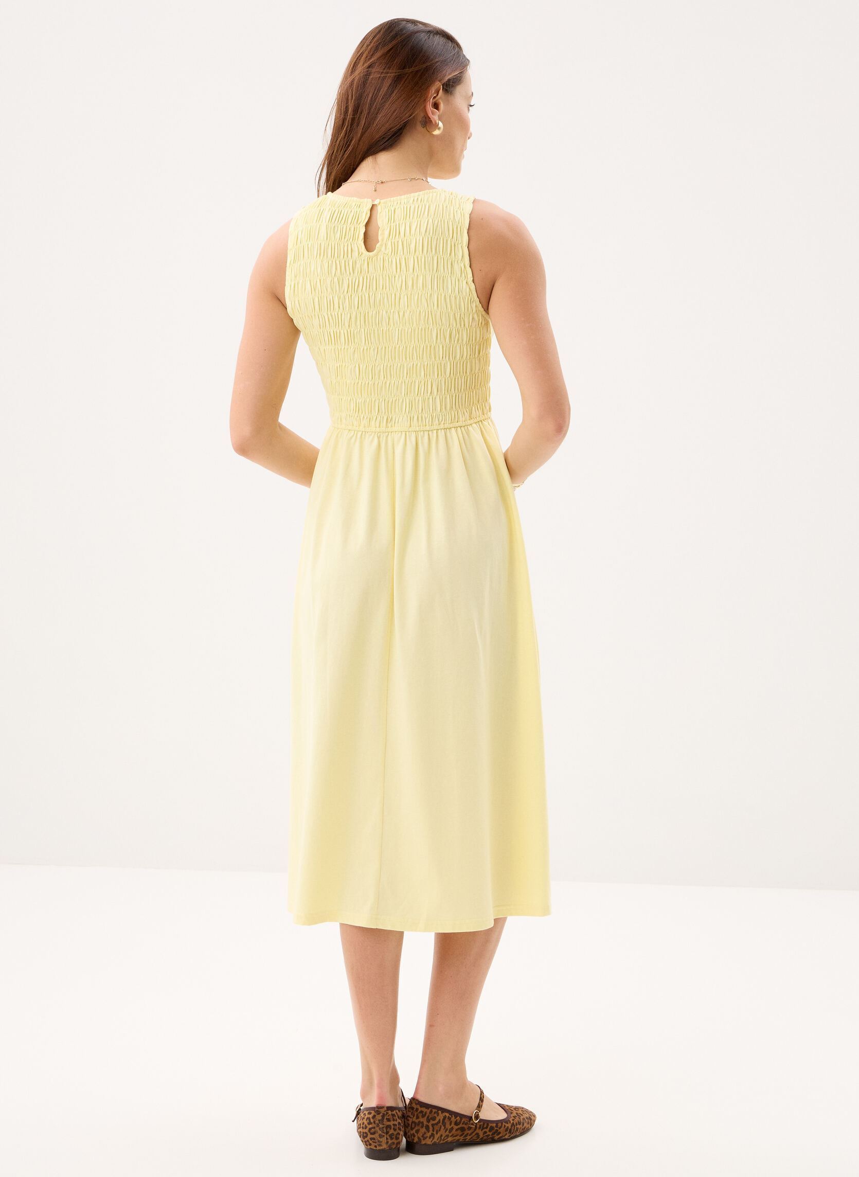 Robes Young Ladies Knitted Dress RL756EE femme jaune Lili Sidonio Robes Young Ladies Knitted Dress RL756EE femme jaune YELLOW