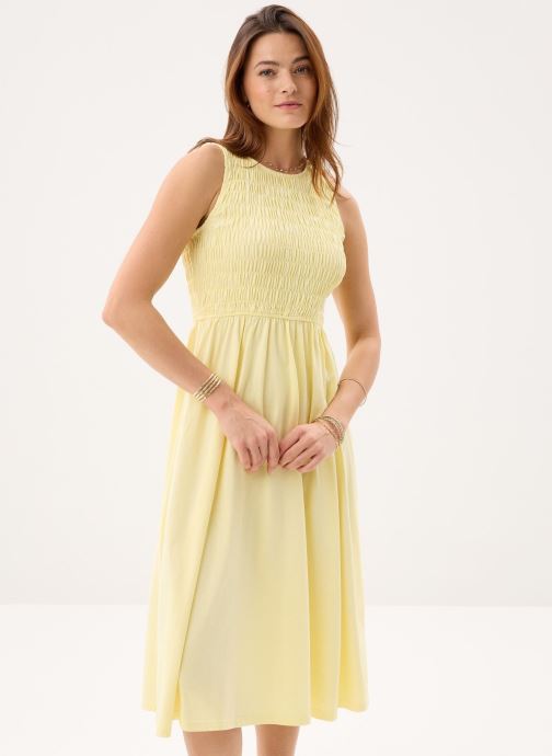 Lili Sidonio Jurken Young Ladies Knitted Dress RL756EE dames geel