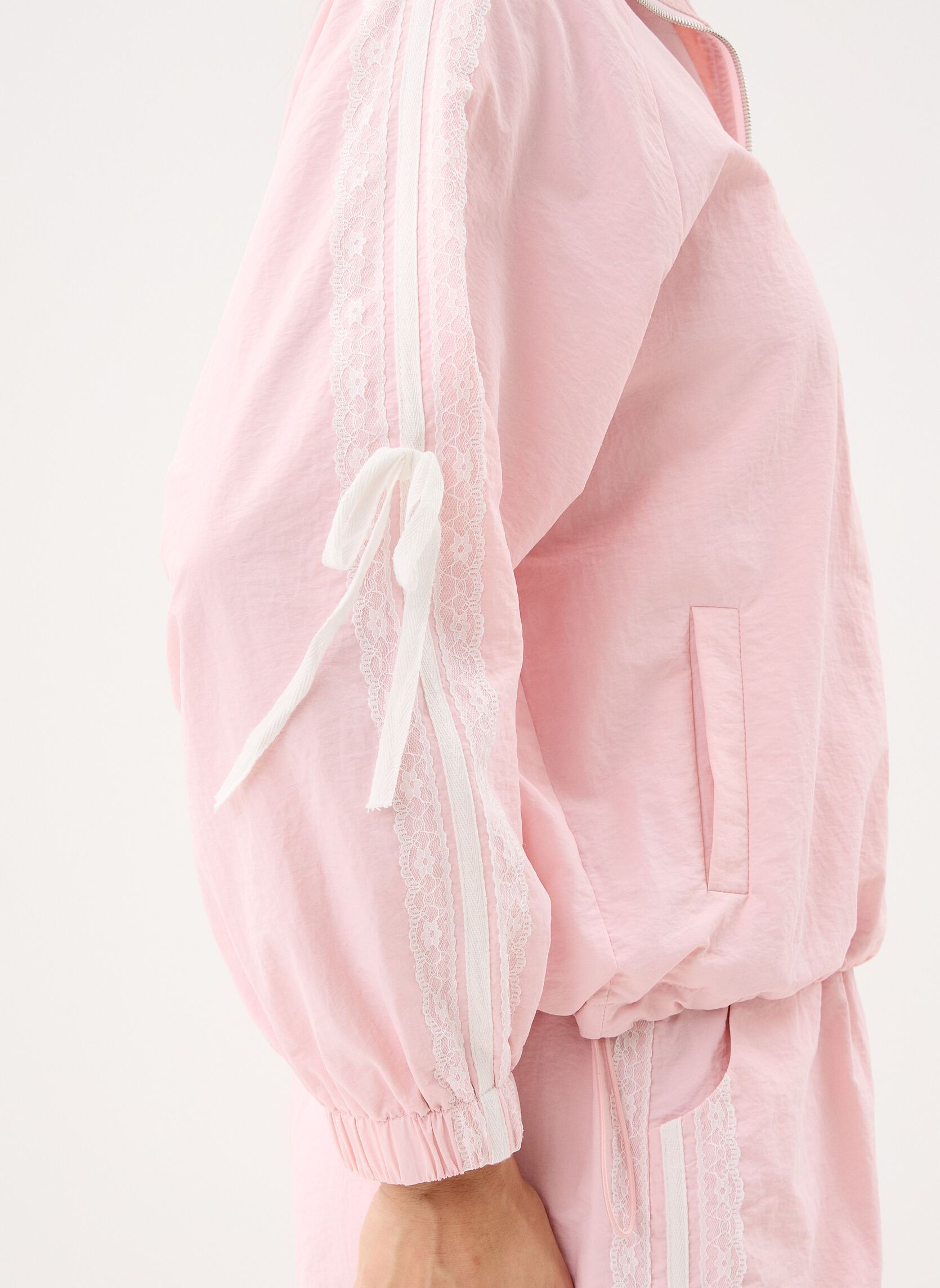 Jassen Young Ladies Woven Jacket TL504EP dames roze Lili Sidonio Jassen Young Ladies Woven Jacket TL504EP dames roze LIGHT PINK