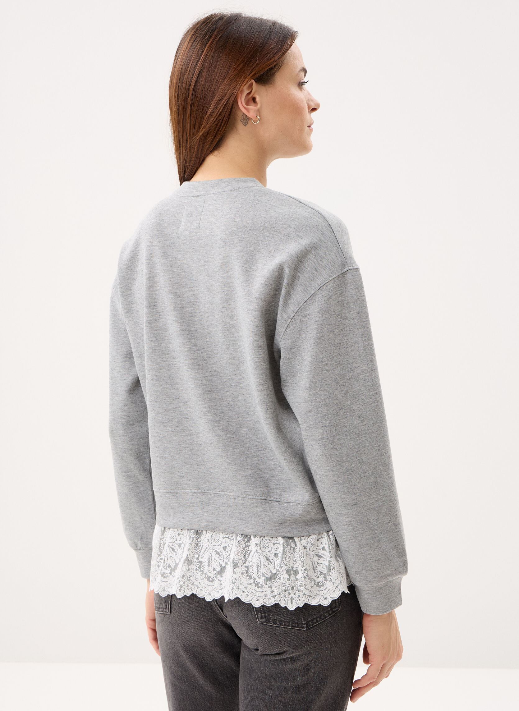 Pulls Young Ladies Knitted Sweat TL508EP femme gris Lili Sidonio Pulls Young Ladies Knitted Sweat TL508EP femme gris GREY