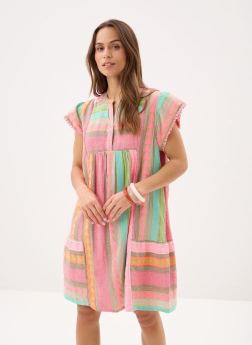 Lili Sidonio Kleider Young Ladies Woven Dress ZML108EE damen mehrfarbig